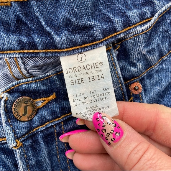 JORDACHE | Vintage High Rise Bootcut Denim Jeans 13/14 - Picture 7 of 7